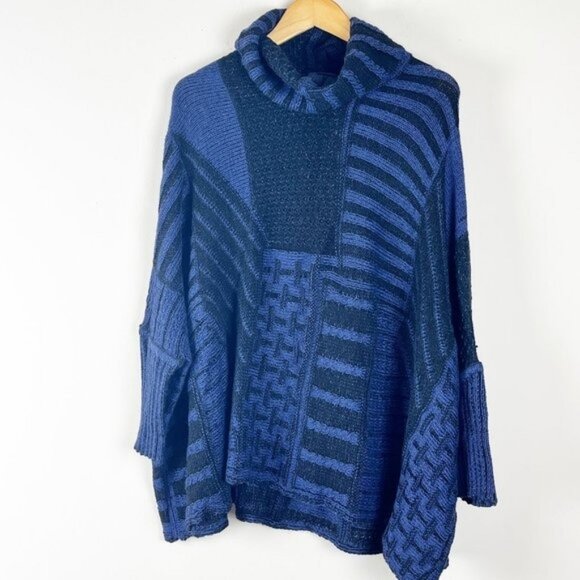 NWT Caamano Dolman Turtleneck Alpaca Sweater 1SZ - Picture 2 of 5